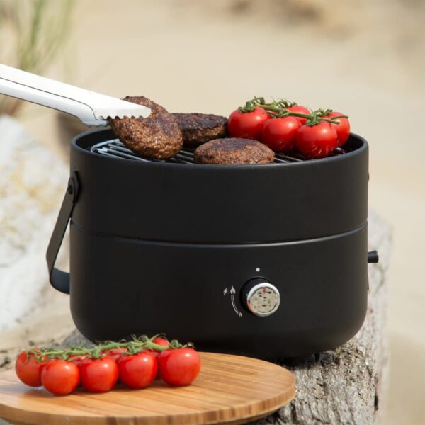 Mestic Portable Gas Barbecue Grill Mini Chef "MB-100" 2500 W Black